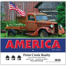 Cover of America 2021 Calendar