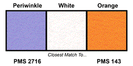 Color Chart for Felt Coasters