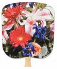 Bouquet Scenic Handheld Fan